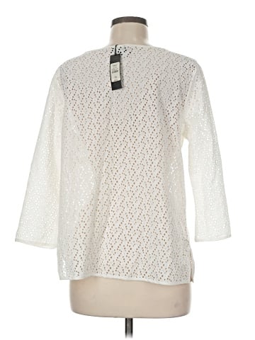 Talbots 3/4 Sleeve Blouse (view 2)