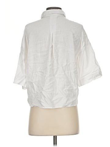H&M 3/4 Sleeve Button-Down Shirt (view 2)