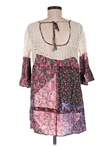 Umgee 3/4 Sleeve Blouse (view 2)