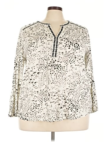 Lucky Brand Long Sleeve Blouse (view 1)