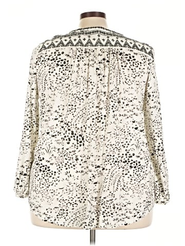 Lucky Brand Long Sleeve Blouse (view 2)