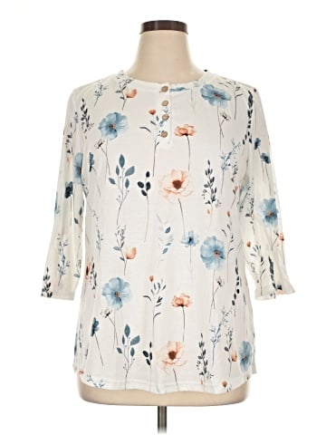 Unbranded 3/4 Sleeve Blouse (view 1)