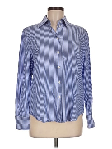 MNG Long Sleeve Button-Down Shirt (view 1)