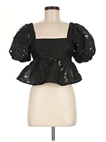 Topshop Short Sleeve Blouse (view 1)