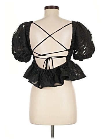 Topshop Short Sleeve Blouse (view 2)
