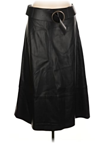 MNG Faux Leather Skirt (view 1)