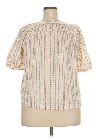 Elizabeth and James Short Sleeve Blouse (view 2)