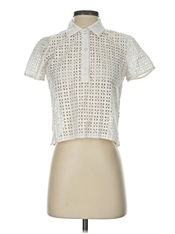 Free People Short Sleeve Blouse (view 1)