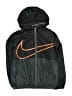 Nike 100% Polyester Black Windbreaker Size 7 - photo 1