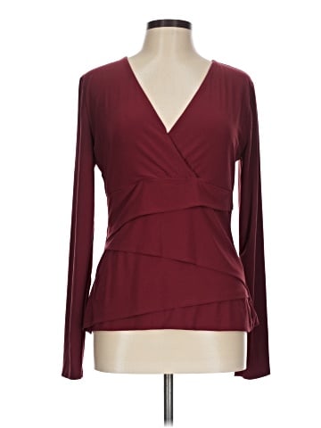 White House Black Market Long Sleeve Blouse (view 1)