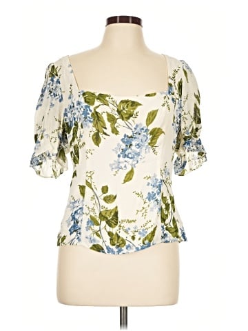 Reformation Short Sleeve Blouse (view 1)