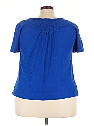 Lane Bryant Short Sleeve Blouse (view 2)