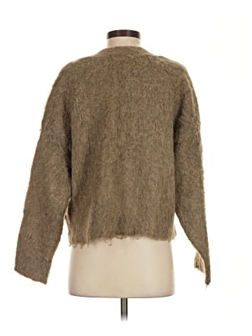 Madewell Brushed V-Neck Cardigan Sweater (view 2)
