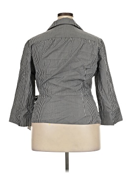 Lafayette 148 New York 3/4 Sleeve Button-Down Shirt (view 2)