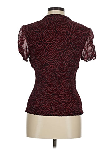 INC International Concepts Short Sleeve Blouse (view 2)