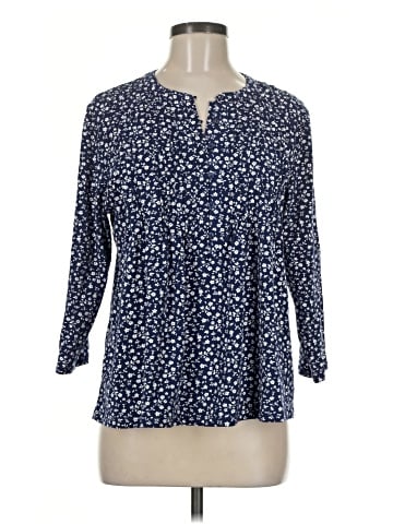 Lands' End 3/4 Sleeve Blouse (view 1)