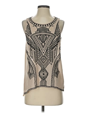 Buttons Sleeveless Blouse (view 1)