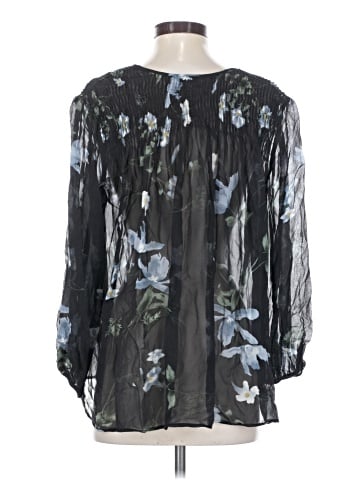 Joie 3/4 Sleeve Silk Top (view 2)