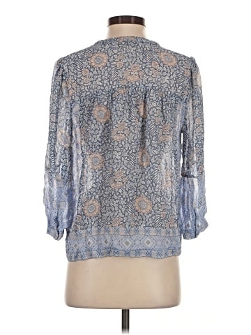 Joie 3/4 Sleeve Silk Top (view 2)