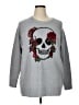 Torrid Gray Pullover Sweater Size 1X Plus (1) - photo 1