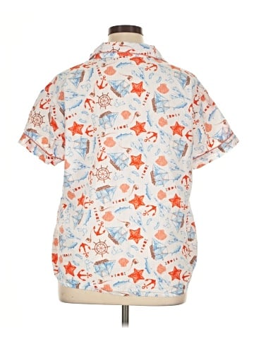 Serra Short Sleeve Button-Down Shirt (view 2)