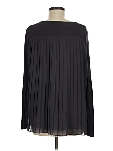 Bordeaux Long Sleeve Top (view 2)