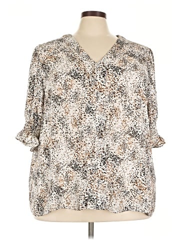 Jones & Co 3/4 Sleeve Blouse (view 1)