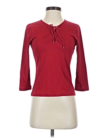 Ann Taylor 3/4 Sleeve T-Shirt (view 1)