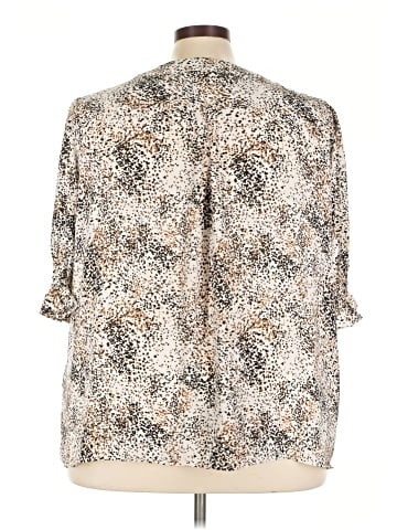 Jones & Co 3/4 Sleeve Blouse (view 2)