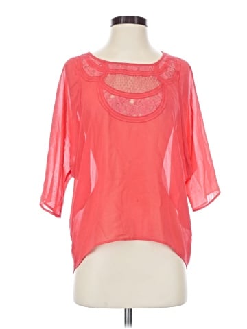 Pins and Needles Short Sleeve Blouse (view 1)