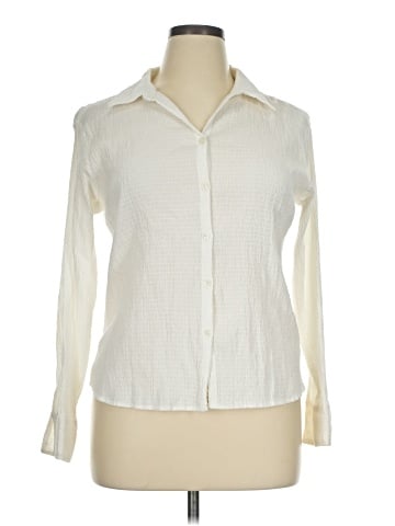 St. John's Bay Long Sleeve Blouse (view 1)