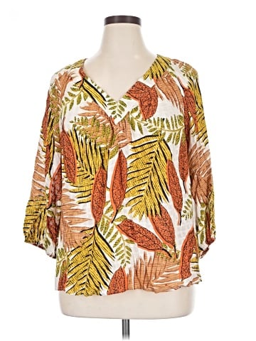 Jane and Delancey 3/4 Sleeve Blouse (view 1)