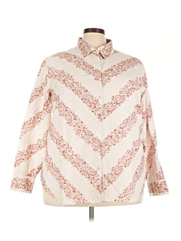 Liz Claiborne Long Sleeve Button-Down Shirt (view 1)