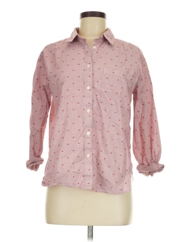 Ann Taylor LOFT Long Sleeve Button-Down Shirt (view 1)
