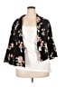 Maurices Floral Black Blazer Size 24 (3) - photo 1