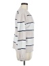 Lumiere 100% Polyester Stripes White Pullover Sweater Size M - photo 4