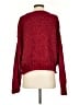 Altar'd State 100% Polyester Tweed Red Pullover Sweater Size S - photo 2