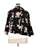 Maurices Floral Black Blazer Size 24 (3) - photo 2