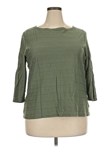 Talbots 3/4 Sleeve Top (view 1)