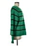 Evereve Stripes Green Pullover Sweater Size M - photo 4