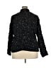 MSK 100% Polyester Stars Black Jacket Size 2X - photo 2