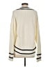 MNG Stripes Ivory Pullover Sweater Size S - photo 2