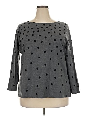 Talbots 3/4 Sleeve T-Shirt (view 1)