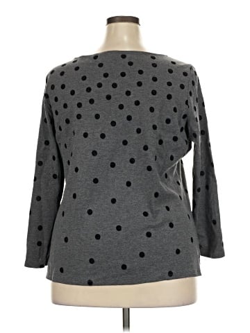 Talbots 3/4 Sleeve T-Shirt (view 2)