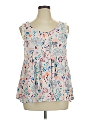LC Lauren Conrad Sleeveless Blouse (view 1)