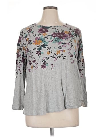 J.Jill 3/4 Sleeve T-Shirt (view 1)