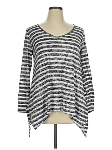a.n.a. A New Approach 3/4 Sleeve T-Shirt (view 1)