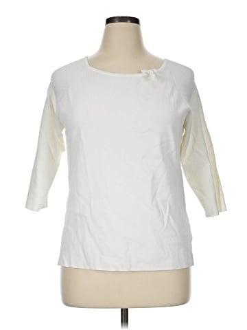 Apt. 9 3/4 Sleeve Top (view 1)