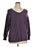 Ella Moss Purple Pullover Sweater Size XL - photo 1