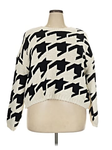 Bobeau Pullover Sweater (view 1)